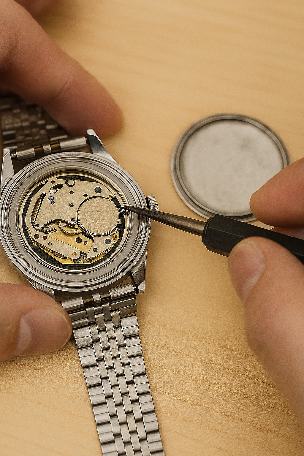 「あれ？時計が止まっちゃった…」そんな時はセントエールへ！