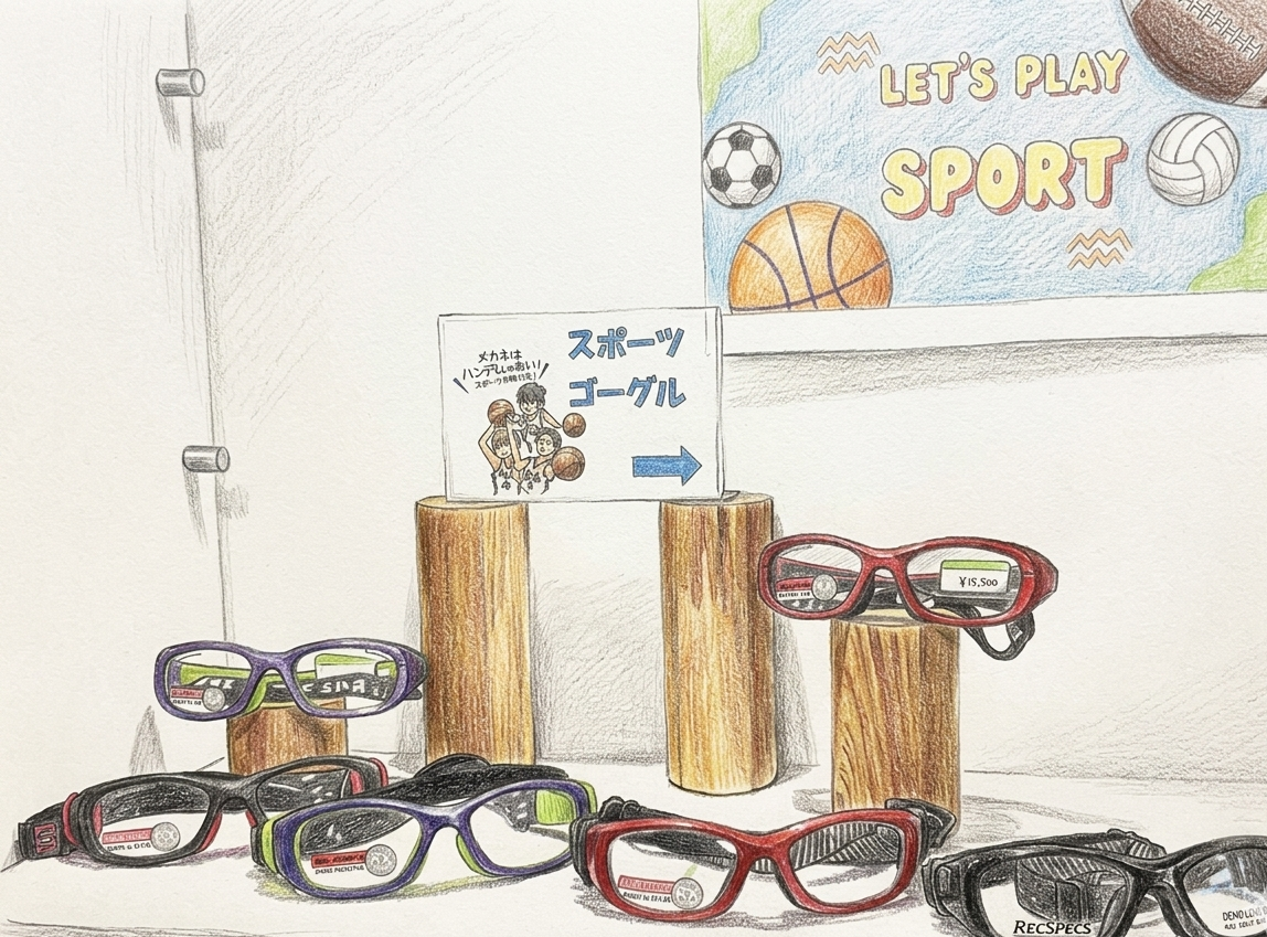 【奥州市の親御さんへ】スポーツ中の眼鏡の破損や怪我が心配…「スポーツ専用ゴーグル」でお子様の挑戦を応援しませんか？