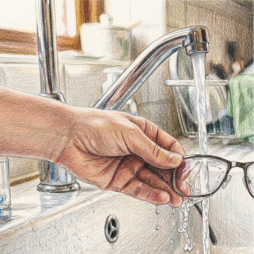 【保存版】眼鏡の寿命を2倍延ばす、毎朝30秒の正しいメンテナンス術